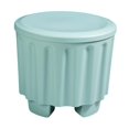 thumbnail image 2 of Luzkey Ottoman avec Rangement Tabouret pour Changer de Chaussures Chaise de Coiffeuse Banc de Rangement Multifonction Repose-Pieds pour Balcon Salon Couloir Vert, 2 of 8
