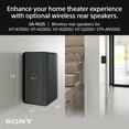 thumbnail image 4 of Sony SARS3S Étagère Sans Fil Haut-Parleur 100 Watts avec Accessoires Inclus, Noir, Paire, 4 of 5