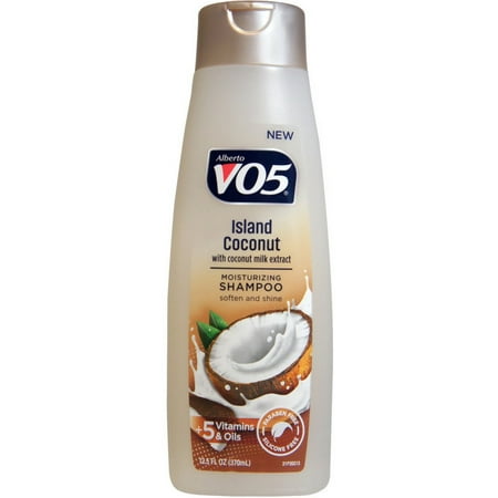 Vo5 Moisture Milks Shampoo - 6 Pack - VO5 Island Coconut with Coconut Milk Moisturizing Shampoo, 12.5 oz