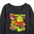 thumbnail image 3 of Star Wars - The Mandalorian Mando Cover  - Wo Men's French Terry Long Sleeve Pullover, 3 of 5