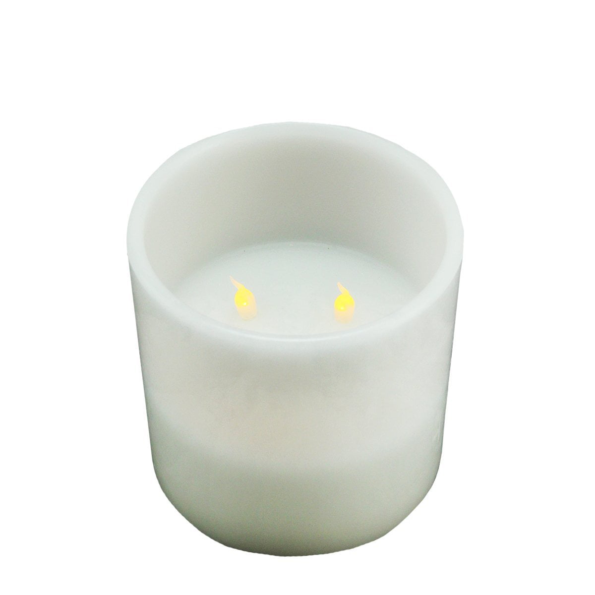 200 hour White PASSIONFRUIT Natural Fruit Scented Plant Based PILLAR CANDLE Gift 