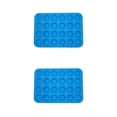 thumbnail image 1 of Bearachild Molde para hornear magdalenas con 24 ranuras, bandeja para moldes de silicona para pasteles y Chocolate, bandeja para hornear postres de cocina azul 2piezas Bearachild CBP134008, 1 of 5