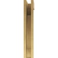 thumbnail image 4 of 6"W x 12"D x 36"H Thin Emerson Rough Cedar Woodgrain TimberThane Corbel, Primed Tan, 4 of 6