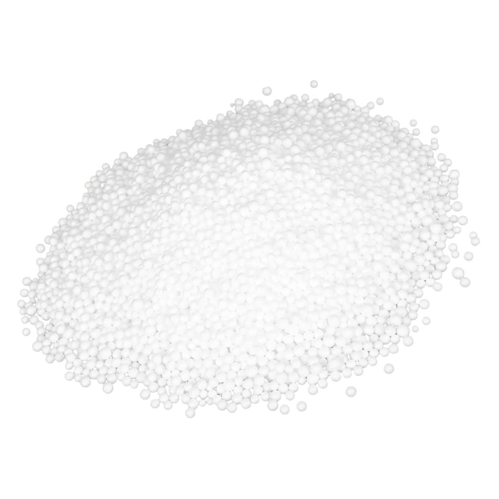 IBASETOY 1Pack Foam Particle Filling White Bean Bag Beads Soft Stuffing for Sofa Pillows and U Shaped Pillows