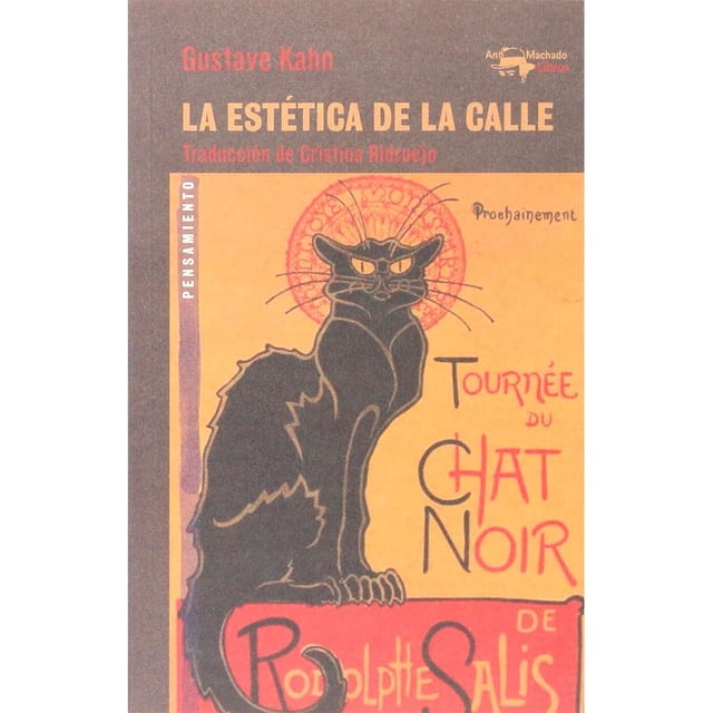 Libro La Estetica De La Calle Tapa Blanda, Autor Gustave Kahn, Editorial Antonio Machado Libros