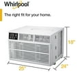 Whirlpool 15,000 BTU 115Volt Window Air Conditioner with Remote