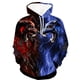 thumbnail image 4 of Sudadera con capucha para hombre, estampado 3D, sudadera Battle Wolf, ropa deportiva con cordón, camisetas de manga larga, jersey de calle, ropa para hombre, 4 of 5