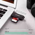 thumbnail image 3 of Lector Tarjeta Dual 3.0 a TF + SD Ugreen 40752, 3 of 5