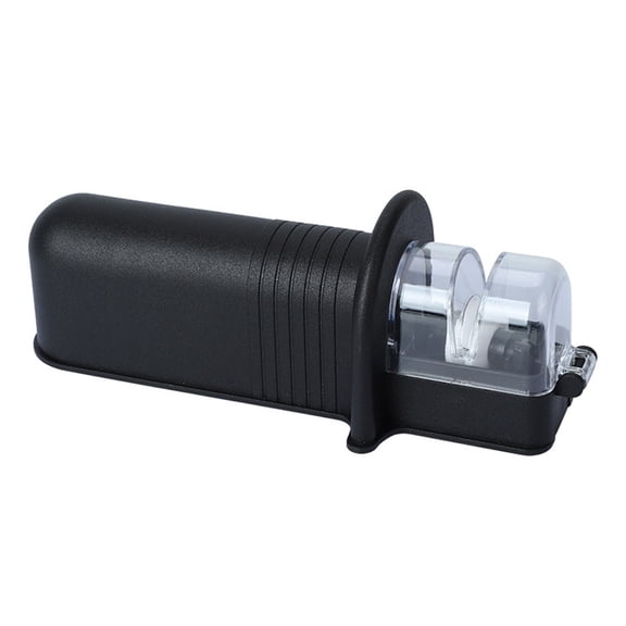 Axe and Knife Blade Sharpener - Outdoor and Backyard Tools - Black,Household Handheld Quick Knife Sharpener, Multi-Functional