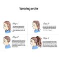 thumbnail image 5 of Extensiones de trenzado de ganchillo ombré de pelo de trenzas Jumbo de 6 uds para cabello trenzado de ganchillo torcido, 5 of 5