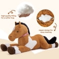 thumbnail image 3 of MaoGoLan 47" Giant Horse Stuffed Animal Large Stuffed Horse Plush Toy, 3 of 9