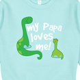 thumbnail image 3 of Inktastic My Papa Loves Me Dinosaur Toddler Sweatshirt, 3 of 4