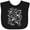 AB-Black, variant on Inktastic White Big/small Bikes Boys or Girls Baby Bib