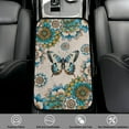 thumbnail image 2 of Yuyamidu Butterfly Car Arm Rest Cover Pad Universal Fit Most Vehicles Boho Mandala Flower Car Center Console Armrest Cover Winter Auto Interior Accessories, 2 of 7
