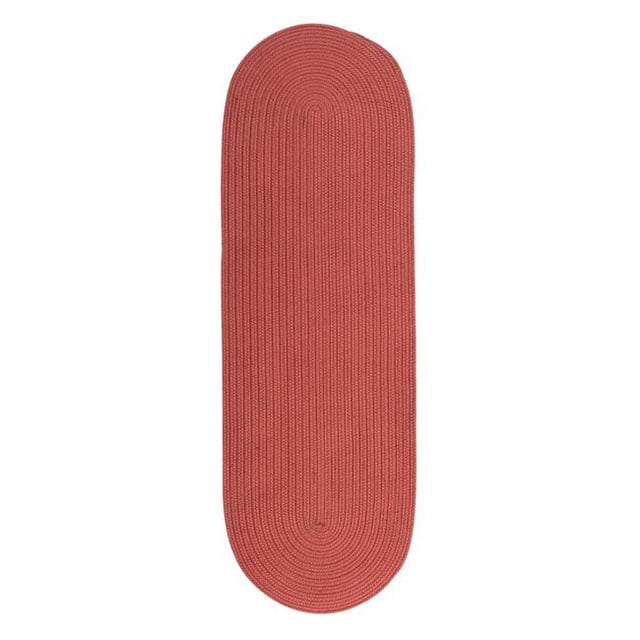 Colonial Mills Tapis RV78R028X108 Safran Tressé Ovale Réversible - 2 Pi 4 Po x 9 Pi
