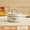 Beige, variant on MJSHUN Insulated Lunch Box, Portable Stainless Steel Insulated Lunch Microwave Safe Soup Bowl, Round Stackable Leakproof Thermal Food Container for Bringing Food to Office Picnics, 25 oz(Khaki)