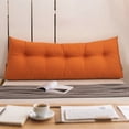 thumbnail image 4 of BKER Triangular Headboard Twin For Dorm Headboard Bed Bolster Cushion Bed Bolster Triangular Backrest, 4 of 7
