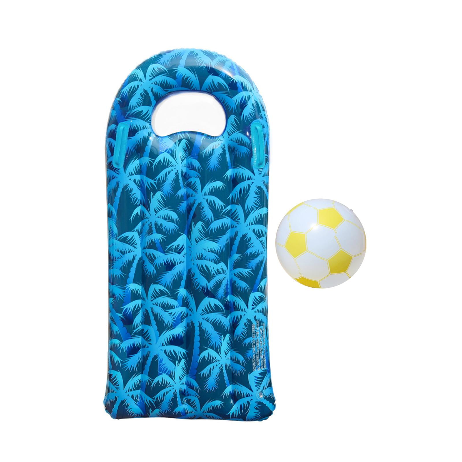 DimyFew Inflatable Surfboard Swimming Aid Classic Surfing Body Board Surfboard for Water coconut tree