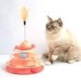 thumbnail image 4 of Pets Toy 360 Degree Rotatable Detachable Track Teasing Toys Indoor Gift Safety Playing Entertainment Interactive Training Teaser Green, 4 of 9