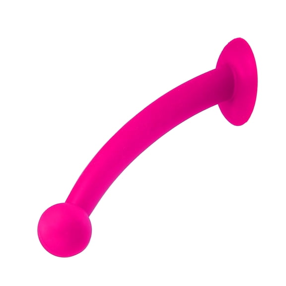 Unique Bargains Antenna Shape Roof Ornament Top Stickers Exterior Decoration for Car Motorcycle Bike Helmets Deep Pink