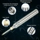 thumbnail image 5 of Riwesomey Soldador eléctrico, bolígrafo de soldadura recargable, calentador de soldadura inalámbrico, destornillador profesional para el hogar, Suministros de soldadura Blanco Riwesomey TO010270-05, 5 of 6