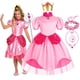 thumbnail image 2 of Vestidos de princesa melocotón para niñas, disfraz de fiesta de cumpleaños, ropa de escenario para niños, trajes de Carnaval rosa zhangyuxiang unisex, 2 of 2
