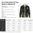 thumbnail image 5 of Gaeub Palm Leaves And Exotic Birds Men's and Women's UPF 50+ Long-Sleeved Sun Protection Clothing, Fishing Shirt Long Sleeve Zip-3X-Large, 5 of 7