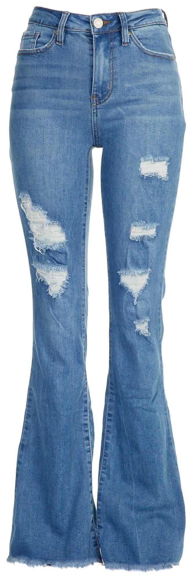 YMI Juniors High Rise Green Jeans 3 