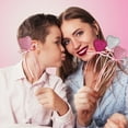 thumbnail image 5 of 12pcs Valentines Decorations,Valentine's Day Glitter Foam Heart Picks Decoration for Wedding Flower Arrangements Home Holiday Party Crafts Supplies, 5 of 7