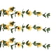 thumbnail image 2 of Enredaderas de girasol artificiales, enredaderas de girasol artificiales Guirnalda de girasol de 200 cm Enredadera de girasol colgante Rendimiento de primer nivel, 2 of 8