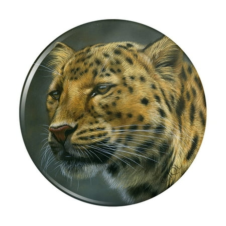 

Leopard Big Cat Kitchen Refrigerator Locker Button Magnet