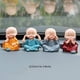 thumbnail image 4 of JM 4 Piezas Lindas Figuras de Monje Pequeña Estatua de Resina, Salvia Kung Fu Buda Artesanía Creativa Adorno como Hogar Oficina Coche Decoración IntJMior Decoración Muñecas Juguete Regalo (#1) JM, 4 of 5