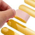thumbnail image 5 of 6pcs Universal Reflective Safety Stickers for Helmet Adhesive Tape Reflector for Bicycle Motorcycle Helmets Yellow, 5 of 6