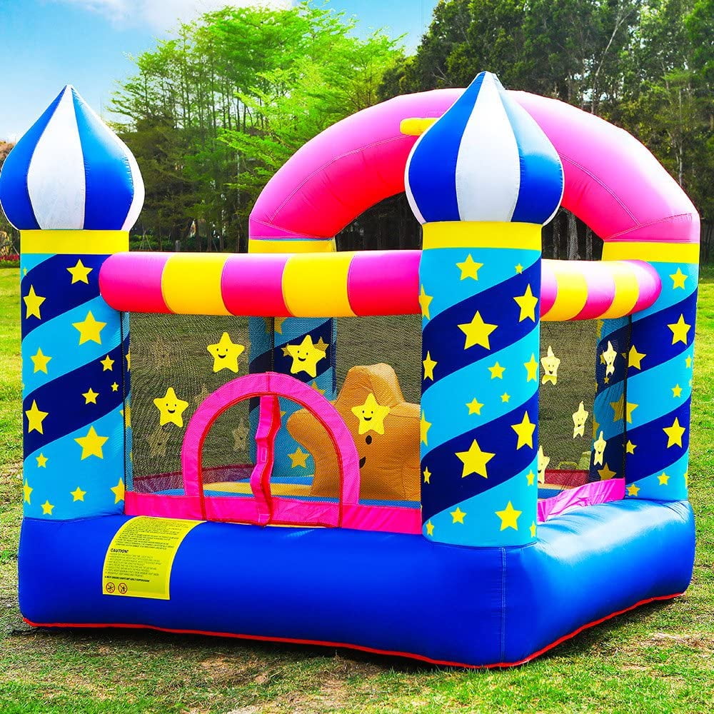 Fantasy Bounce House with Lights and Sound Interaction Inflatable