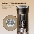 thumbnail image 3 of OutIn Fino Portable Electric Coffee Grinder with 28 Grind Size (Sandstone White), 3 of 8