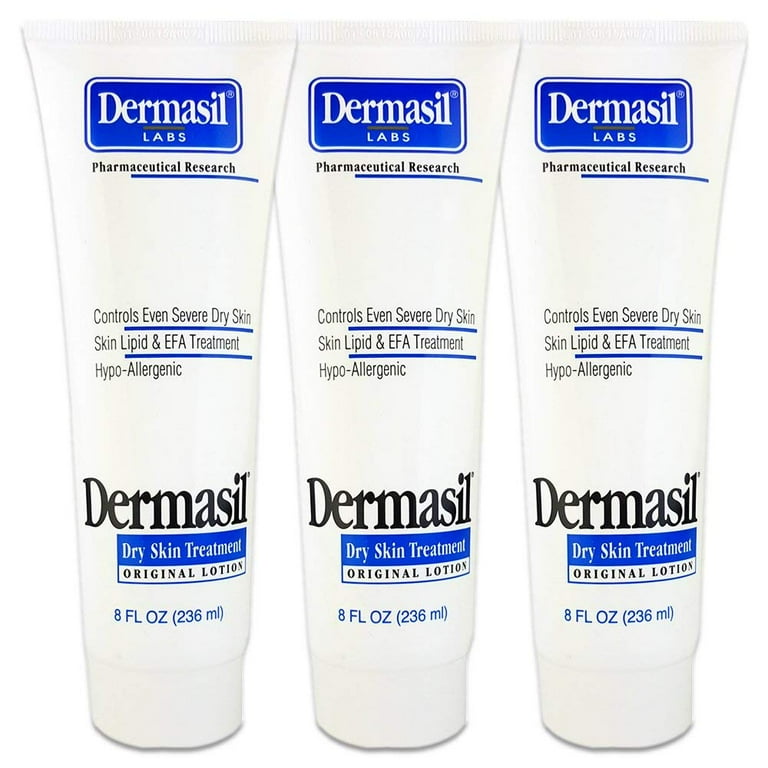 Dermasil Dry Skin Treatment Body Lotion, Original Formula, 8