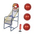 thumbnail image 1 of Juego de baloncesto arcade para niños, portería de baloncesto de 1,49 m de altura con pelotas y bomba con 3 pelotas de baloncesto, 1 of 8