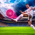 thumbnail image 3 of Balón de fútbol Advancent Tamaño 5 Brillante clásico, 3 of 6