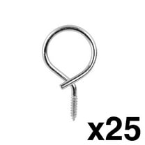 Skywalker 2" ID Bridle Wiring Rings to Secure Bundled Cable on Wood Surface (25 Pack)