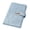 blue, variant on PU Leather Password Lock Receipt Holder Financial File Folder With Combination Lock For Certificate Deposit Document
