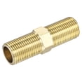 thumbnail image 1 of Unique Bargains G1/2 Male Thread Brass Pipe Fitting 70mm Length Hex Connector Pipe Adapter, 1 of 5