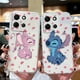 thumbnail image 2 of Clear Phone Case For Infinix NOTE 10 11 12 30 30i SMART 5 6 7 ZERO CAMON 19 20 PRO Case Funda Shell Lilo & Stitch Cartoon Anime, 2 of 5