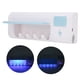 thumbnail image 4 of Estante para cepillos de dientes con luz UV, soporte para cepillos de dientes UVC, estante de almacenamiento para cepillos de dientes de pared, contenedor para cepillos de dientes creado magistralmente, 4 of 8