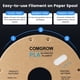 thumbnail image 5 of Filamento para impresora 3D Comgrow PLA de 1,75 mm, bobina de 1 kg, blanco, 5 of 8