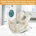 thumbnail image 2 of 3363394 Washer Water Drain Pump - Fit for Whirlpool Kenmore Maytag Washing Machine AP2907492 WP3363394 3352293 3352292 3352492 21024 3348215 3348014 110.28522701 Washing Machine Water Pump, 2 of 6