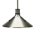 thumbnail image 6 of Robert Stevenson Lighting Robert Stevenson Lighting Silas - Metal Ceiling Light, Antique Nickel and Black, 6 of 8