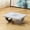 LIGHT GRAY, variant on 1 under-desk footrest, oversized office footrest, rocking chair-style nursing stool, rocking balance board, ergonomically designed to support posture, suitable for office, home, and camping