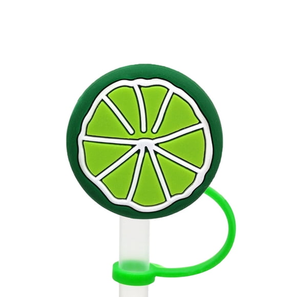 HomeNest 1 Piece Set Of Straw Covers Straw Covers For Reusable Straw Protector Fruit PVC Straw Caps Silicone Straw Dust Caps(1PC)