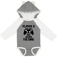 thumbnail image 3 of Inktastic Player 3 Has Joined the Game Boys or Girls Long Sleeve Baby Bodysuit, 3 of 5