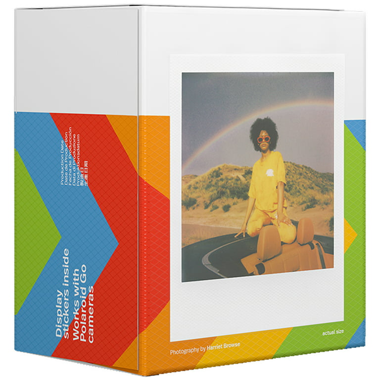 Polaroid Go Color Film Double Pack X2 + Photo Album (Holds 64 Photos) + Cloth